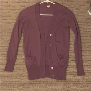 JCREW Purple Sweater